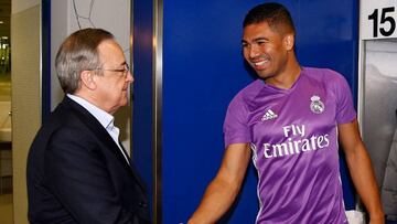 Casemiro es el único '5' del Madrid; Zidane sin recambio