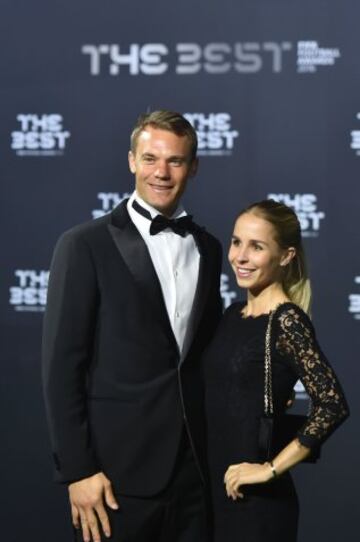 Manuel Neuer y Nina Weiss.