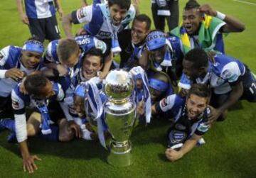 2013. Danilo, campeón de liga lusa con el Oporto.