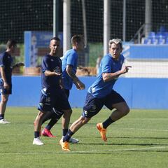 Ibai Gómez ya es uno más en la pretemporada Deportivo