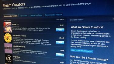 Valve aplica cambios en su sistema de Mentores de Steam