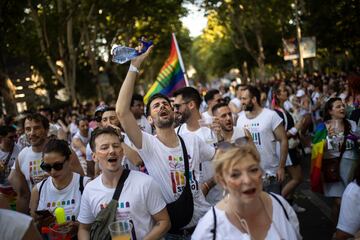 Manifestación del Orgullo  LGTBI+.