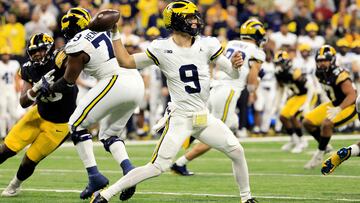 En su carrera con la universidad de Michigan, McCarthy terminó con 49 pases de touchdown.