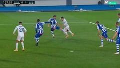 La polémica jugada de Hazard: Ramos y Carvajal pidieron penal