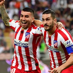 Correa: "Se me cayó el portero encima y tuve un golpe fuerte..."