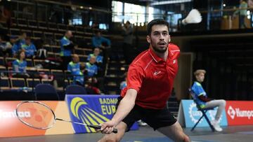 Kike Pe&ntilde;alver, durante un partido.