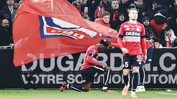 Jonathan David became the first player from Lille OSC to score a hat-trick in a Ligue 1 game since Nicolas Pépé.