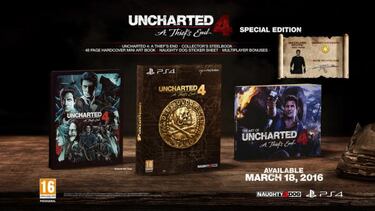 Uncharted 4 Así es la edición especial y la edición coleccionista Libertalia