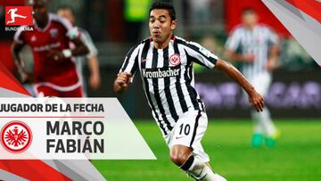 Marco Fabián, el mejor de la Bundesliga por segunda jornada consecutiva
