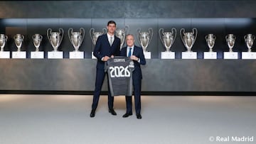 Courtois renueva hasta 2026