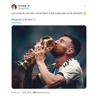 Los memes se ceban con Messi tras la goleada del Al-Nassr