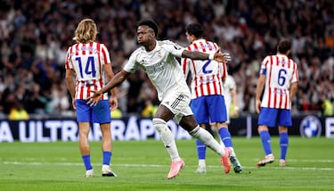 El Real Madrid rompe la sequía en el derbi