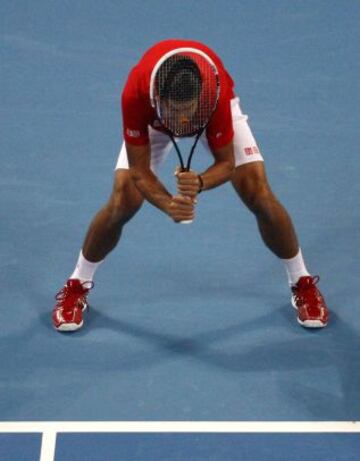 Exhibición de Djokovic