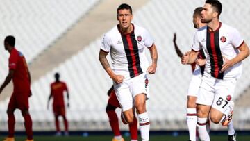 ¡Cabezazo impecable! El golazo de Enzo Roco en Turquía