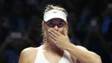Sharapova, fuera del Masters