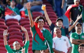 Afición mexicana puso el ambiente en el Levi's Stadium