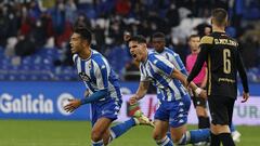 Entrenamiento Deportivo de La Coru&ntilde;a. gol miku