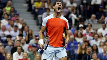 Carlos Alcaraz disputa la final del US Open ante Casper Ruud.