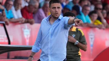 Alessio Lisci, entrenador del Mirandés.