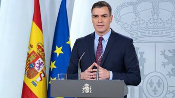 Pedro Sánchez declara el 'estado de alarma' en España