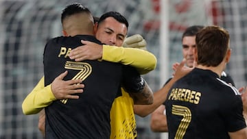 Futbol, Colo Colo vs Coquimbo Unido
Fecha 13, campeonato Nacional 2022.
El jugador de Coquimbo Unido Esteban Paredes, es fotografiado durante el partido de primera division en el estadio Monumental.
Santiago, Chile.
14/05/2022
Dragomir Yankovic/Photosport
Football, Colo Colo vs Coquimbo Unido
13nd date, 2022 National Championship.
Coquimbo UnidoÕs player Esteban Paredes, is pictured during the first division match at Monumental stadium in Santiago, Chile.
14/05/2022
Dragomir Yankovic/Photosport