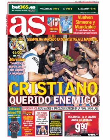 Las portadas de AS de septiembre