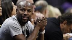 Mayweather acude a un partido de la NBA con un accesorio valorado en m&aacute;s de 14 millones.