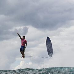 Gabriel Medina, de la foto de los Juegos a quedarse de nuevo sin oro
