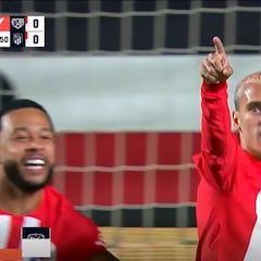 Así se encarrila un partido a los 100″: maravilloso lo que hizo Griezmann