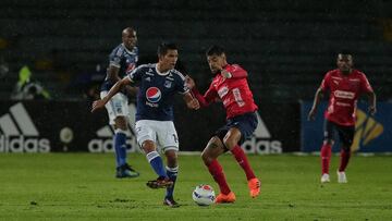 David Mackalister Silva habló del partido en el que Millonarios perdió ante el Deportivo Independiente Medellín en la tercera jornada de la Liga Águila.