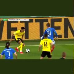 Jaden Sancho destroys defender