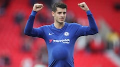 La celebración de Morata causa rumores de embarazo