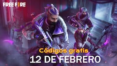 Códigos Free Fire de hoy 12 de febrero de 2022; todas las recompensas gratis