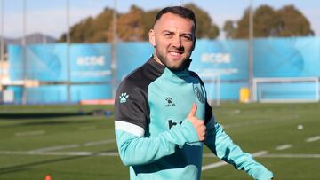 Keidi Bare, en su etapa en el Espanyol.