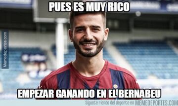 Los memes más cómicos del Real Madrid-Eibar