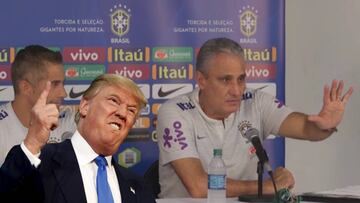 La respuesta de Tite a Trump que se hizo viral al instante