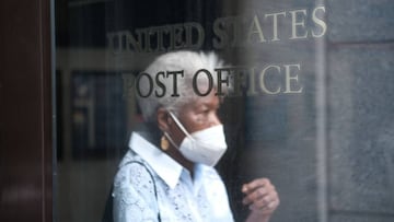 A woman walks into a Brooklyn Post Office in New York City. The United States Postal Service (USPS), the nation&rsquo;s national mail carrier service, is under increased scrutiny from politicians who are warning that the agency is not prepared to handle t