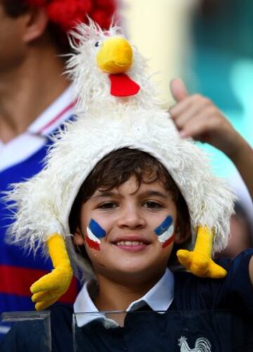 Suiza-Francia en imágenes