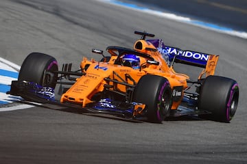 Su último año en la Fórmula 1 la correrá encima del McLaren's.