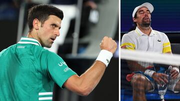 Djokovic azota de nuevo a Chardy: 14-0 y sin perder un set