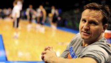 Scott Brooks, en una imagen de archivo cuando era entrenador de los Thunder.