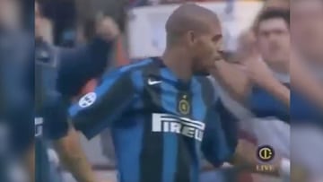¡Una leyenda!: el inolvidable gol del mejor Adriano en Inter