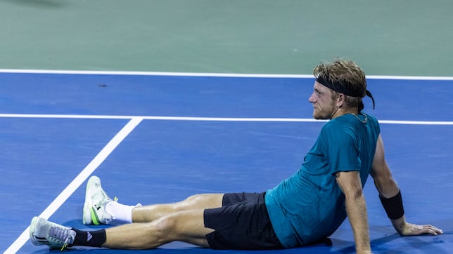 Drama para Davidovich: cae tras tener tres bolas de campeonato