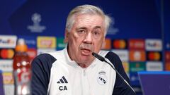 11/12/23 PREVIA CHAMPIONS LEAGUE 
FASE DE GRUPOS GRUPO C OLYMPIASTADION
UNION BERLIN - REAL MADRID
RUEDA DE PRENSA CARLO ANCELOTTI 