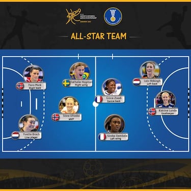 Francia tumba a Noruega y conquista el Mundial femenino