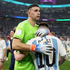 Dibu Martínez: “Ojalá no sea el último Mundial de Messi”