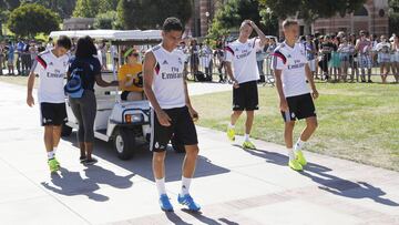 Zinedine Zidane se lleva ocho canteranos a la gira de EE UU