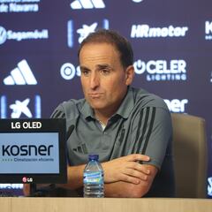 Arrasate: “Me gustaría que llevemos el partido a nuestro terreno”