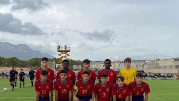 Juan Vacas le da el triunfo a la Selección Sub-16 en un amistoso ante Italia