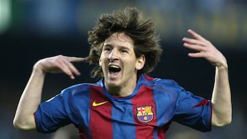 When was Lionel Messi’s first career goal? Messi hits 900 goals